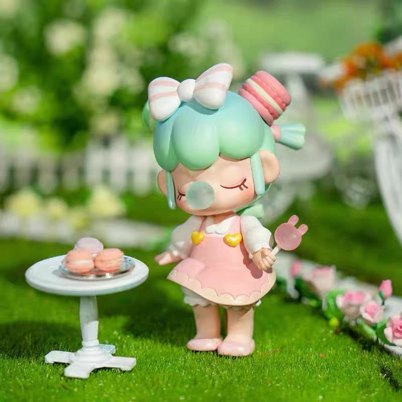 Rolife Genuine naci tea time Blind box gift box Figurine, gift,nancy Pen Toppers-no hiding one only basis piece