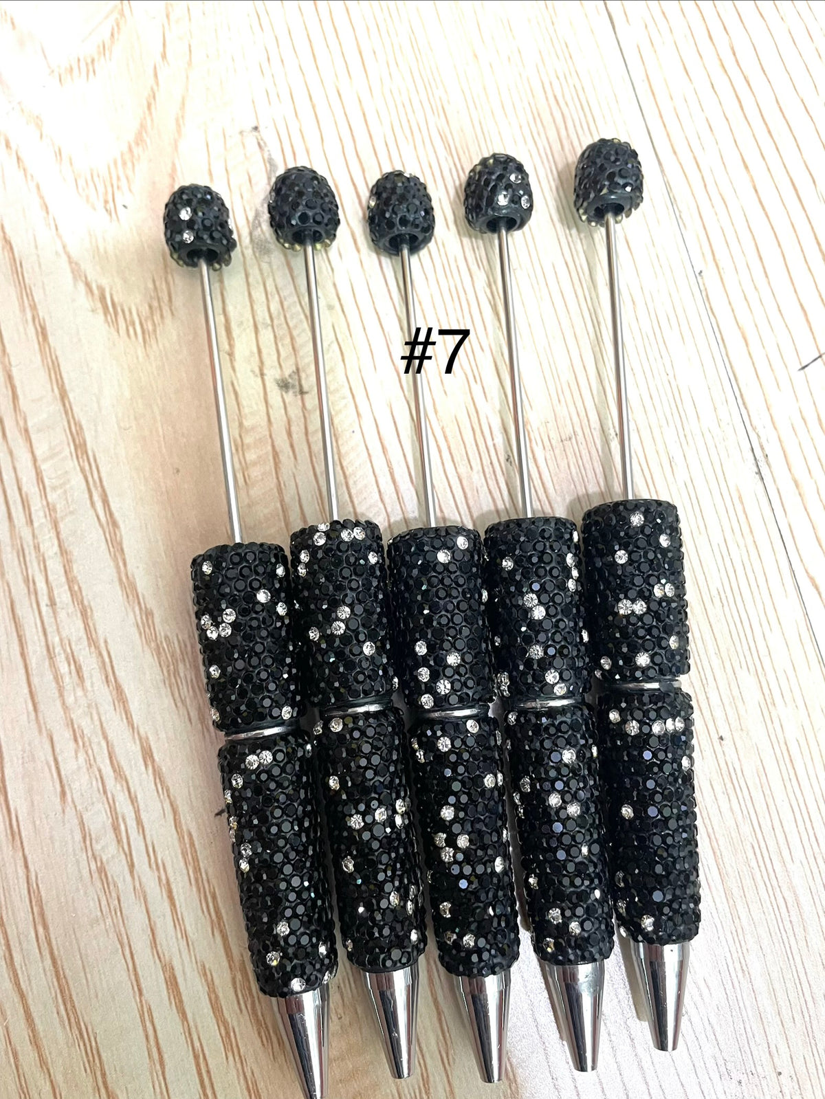 #1-#38 AB color clay rhineston pens diy pens Diy Rhinestone beadable pen Rhinestone pen Bling pen solid color Random MiX