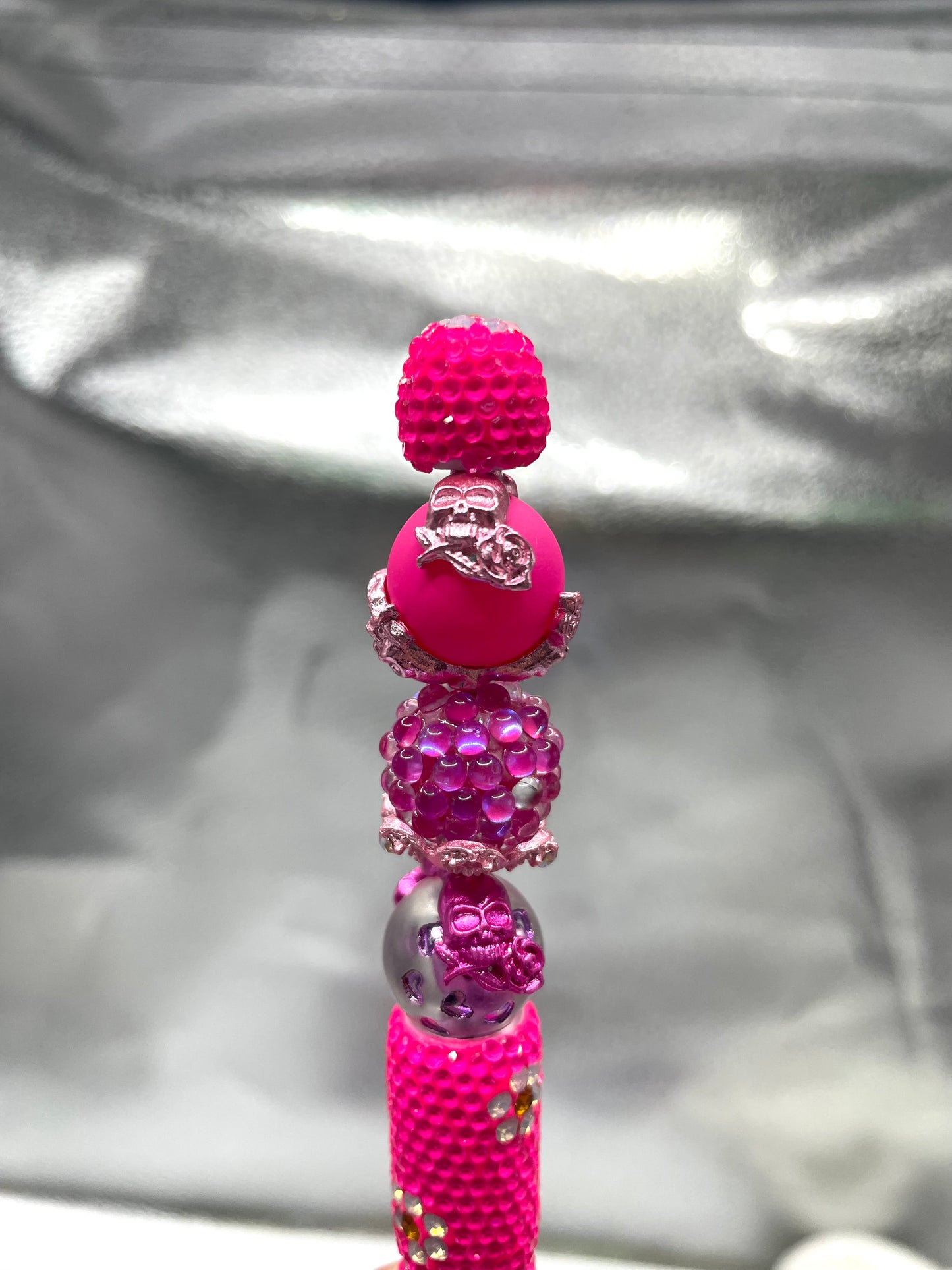 halloween bead metallic spacer skull spacer skull bead cap, random mix color
