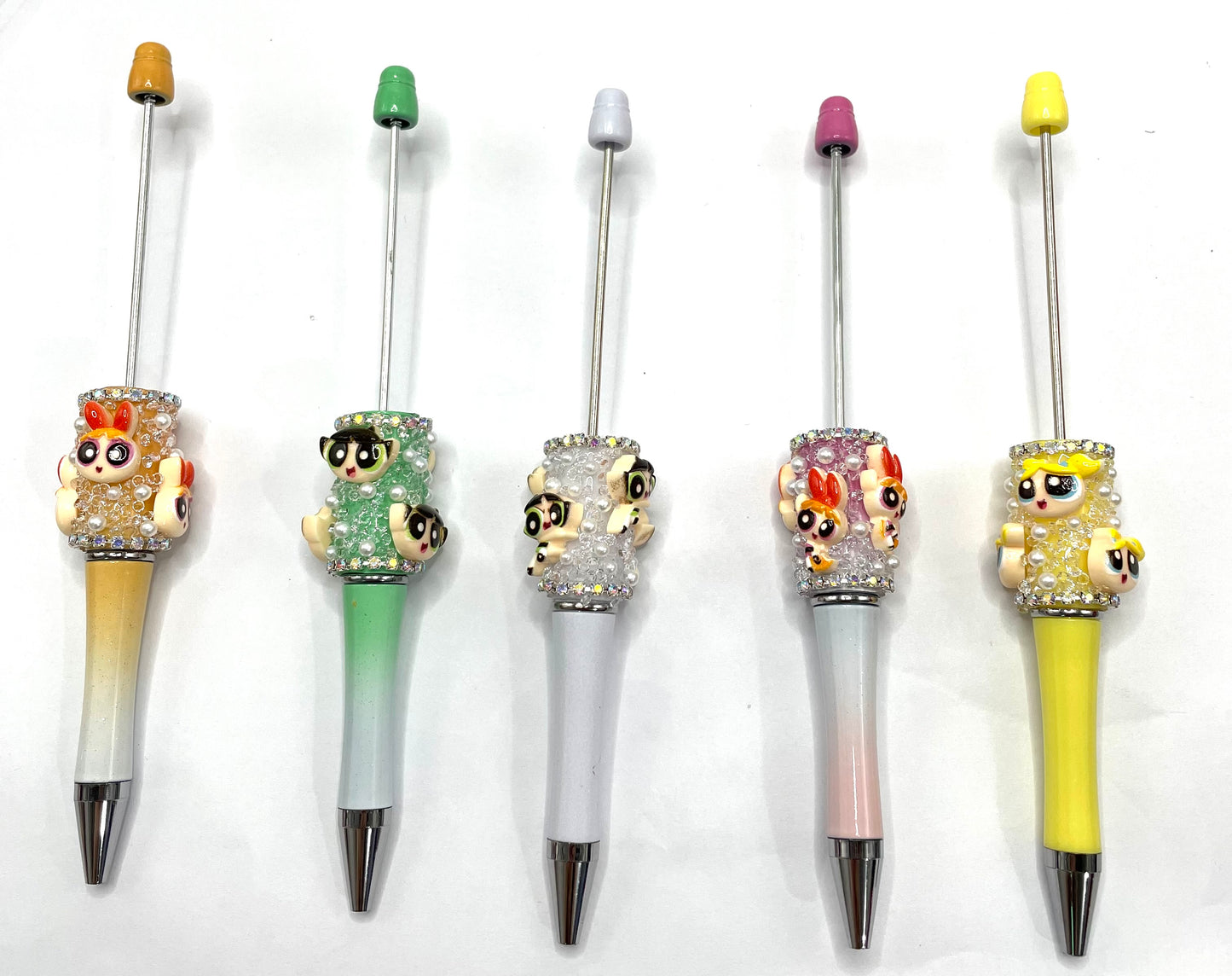 diy pens with ppg girls ppg pens ornaments with sugar and pearl colored