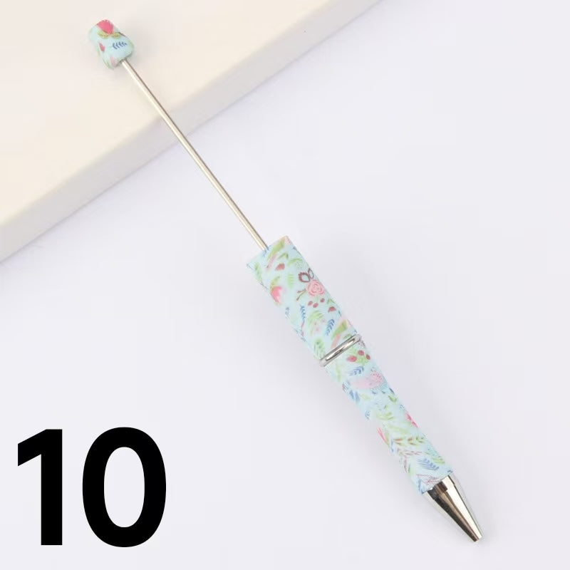 Ballpoint pens with various patterns Beadable pen (1-28)