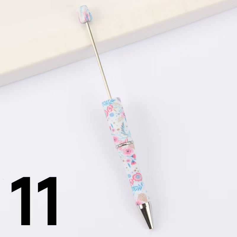 Ballpoint pens with various patterns Beadable pen (1-28)