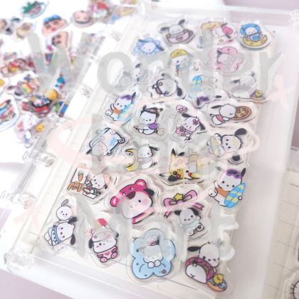 Sanri Series notebook diy ledger A5 A7 Shake Notebook cartoon animation notebook