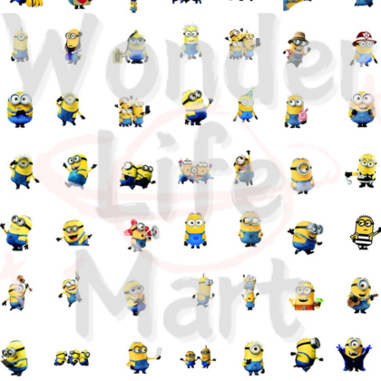 shake tiny acrylic Classic cartoon double through 2cm acrylic sheet DIY cartoon Random Mix
