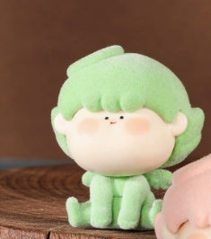 angel AMLLS series flocking fuzzy short plush cute doll ornaments diy jewelry pendant topper character figures