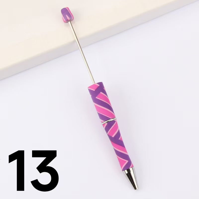 Ballpoint pens with various patterns Beadable pen (1-28)
