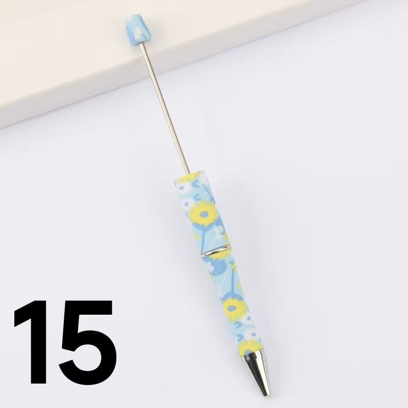 Ballpoint pens with various patterns Beadable pen (1-28)