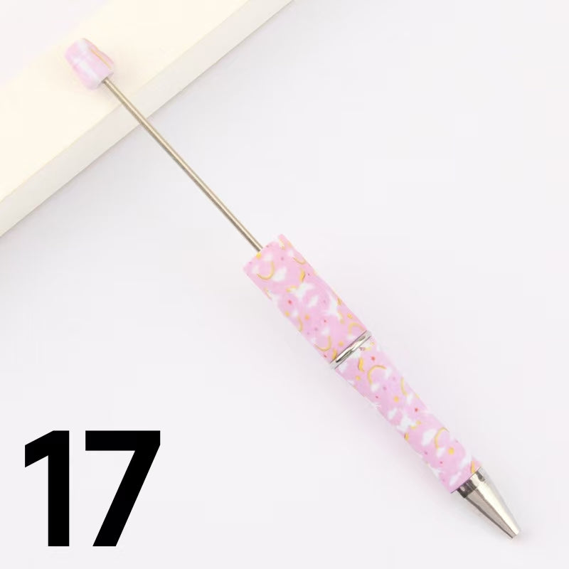 Ballpoint pens with various patterns Beadable pen (1-28)