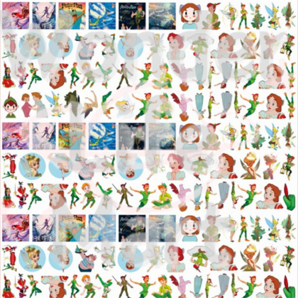 shake tiny acrylic Classic cartoon double through 2cm acrylic sheet DIY cartoon Random Mix
