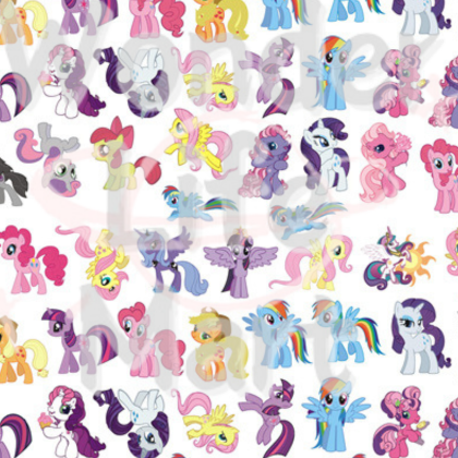 shake tiny acrylic Classic cartoon double through 2cm acrylic sheet DIY cartoon Random Mix