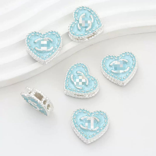 DIY beaded beadable design beads CC beads metallic CC fancy beads