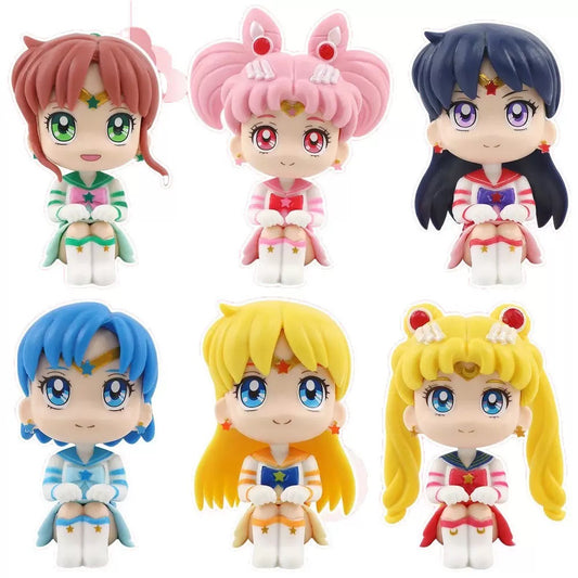 diy pen topper sailor moon with sanri doll figure