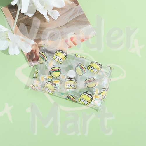 Mobile phone chain bag Card case Stationery bag The Sanro series Transparent PVC bag Random Mix 117mm