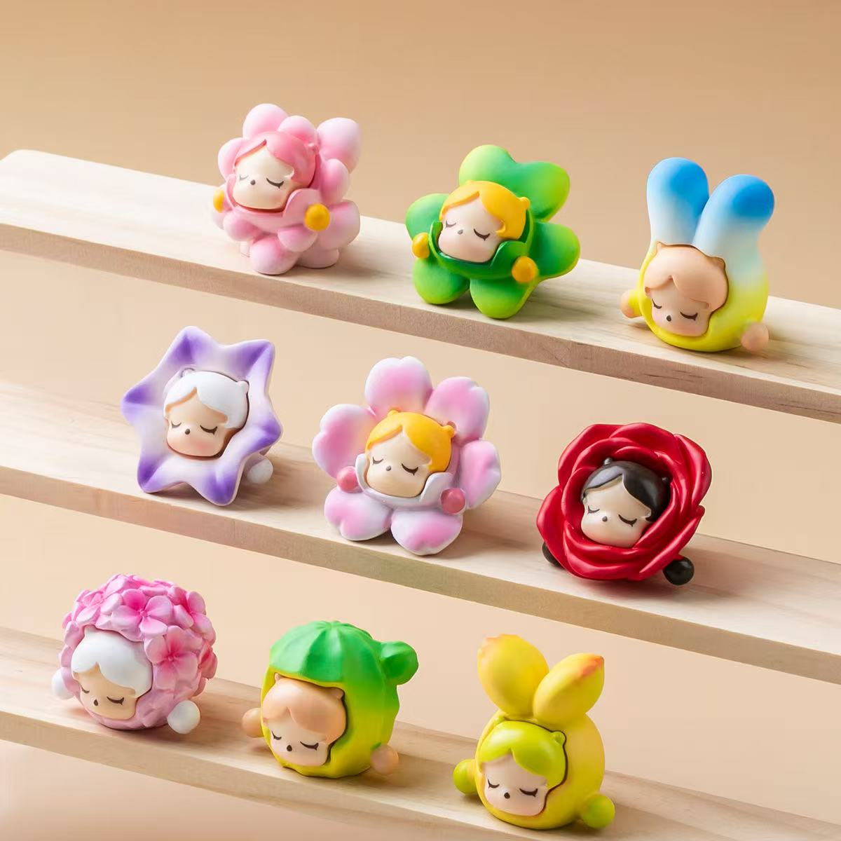 Cute flower angel bubble fairy sp topper figure charter