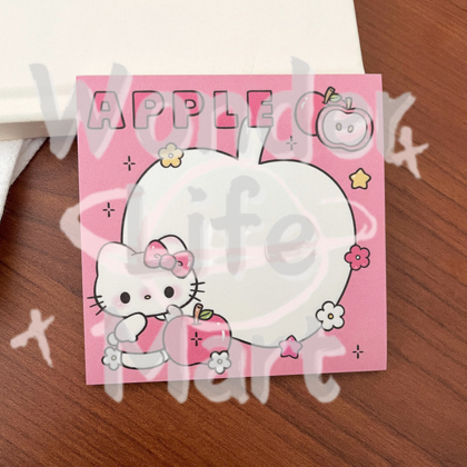Sanri Flower Series sticky note Cute cartoon sticky note Random Mix