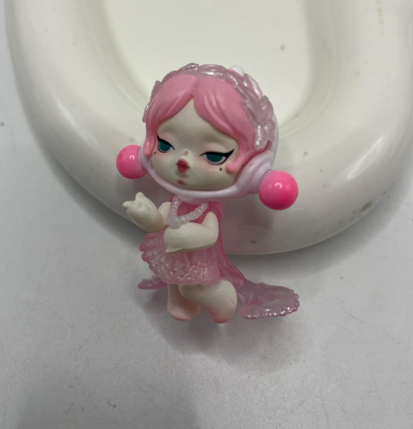 new arrival sp skull panda doll pen topper charcter figure