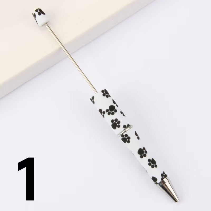 Ballpoint pens with various patterns Beadable pen (1-28)
