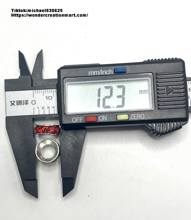 Straight Edge Multicolor Rhinestone Spacers,Random Mix,12mm