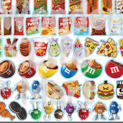 shake tiny acrylic Classic cartoon double through 2cm acrylic sheet DIY cartoon Random Mix