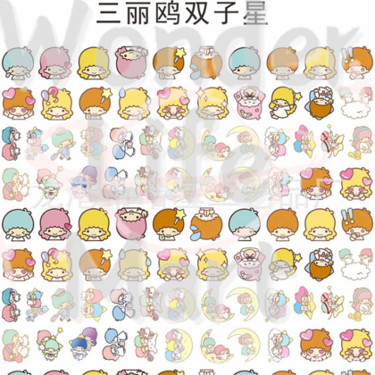 shake tiny acrylic Classic cartoon double through 2cm acrylic sheet DIY cartoon Random Mix