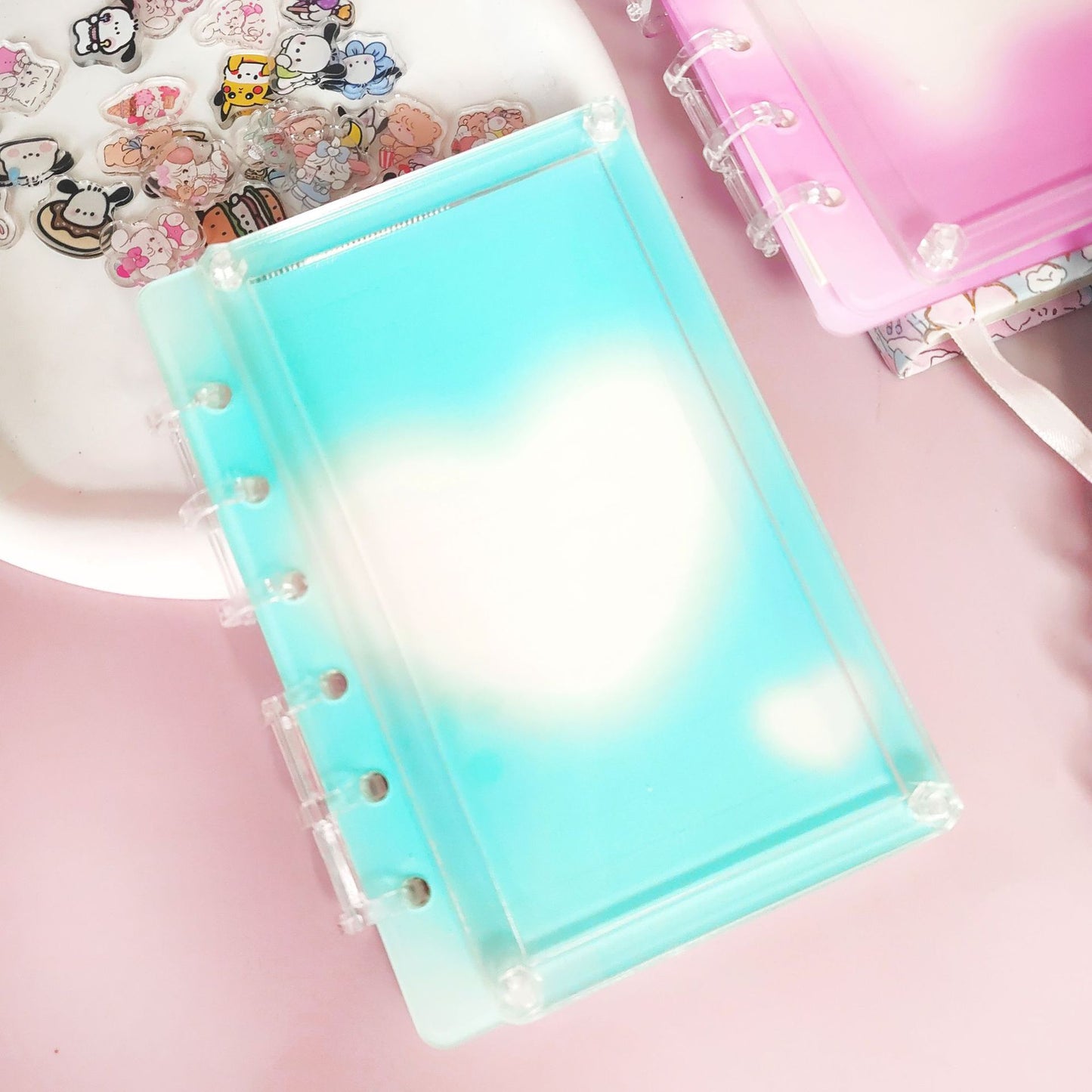 Sanri Series notebook diy ledger A5 A7 Shake Notebook cartoon animation notebook