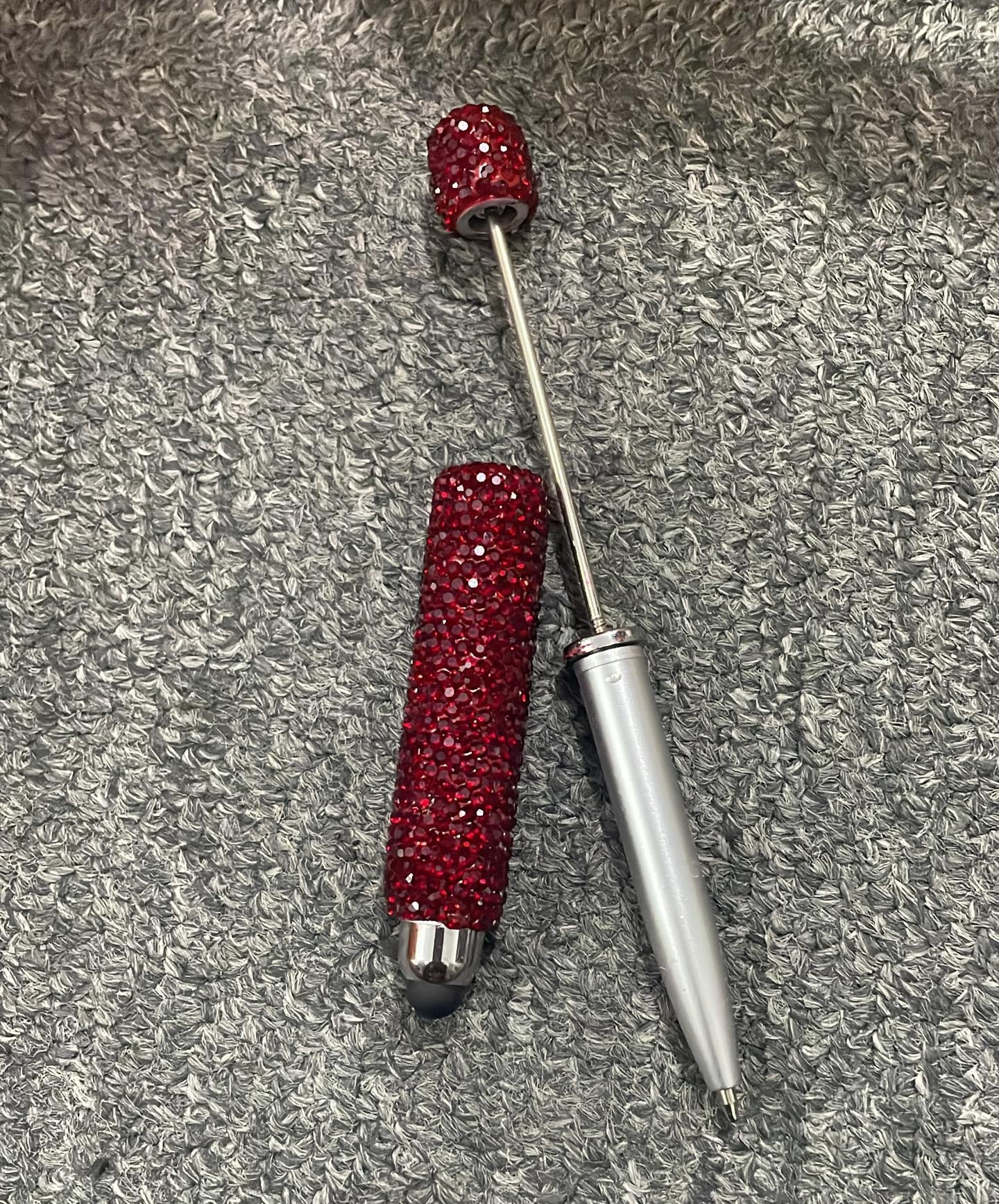 clay pen Clay and rhinestones Ballpoint pen stylus Point pen Random Mix (writable)