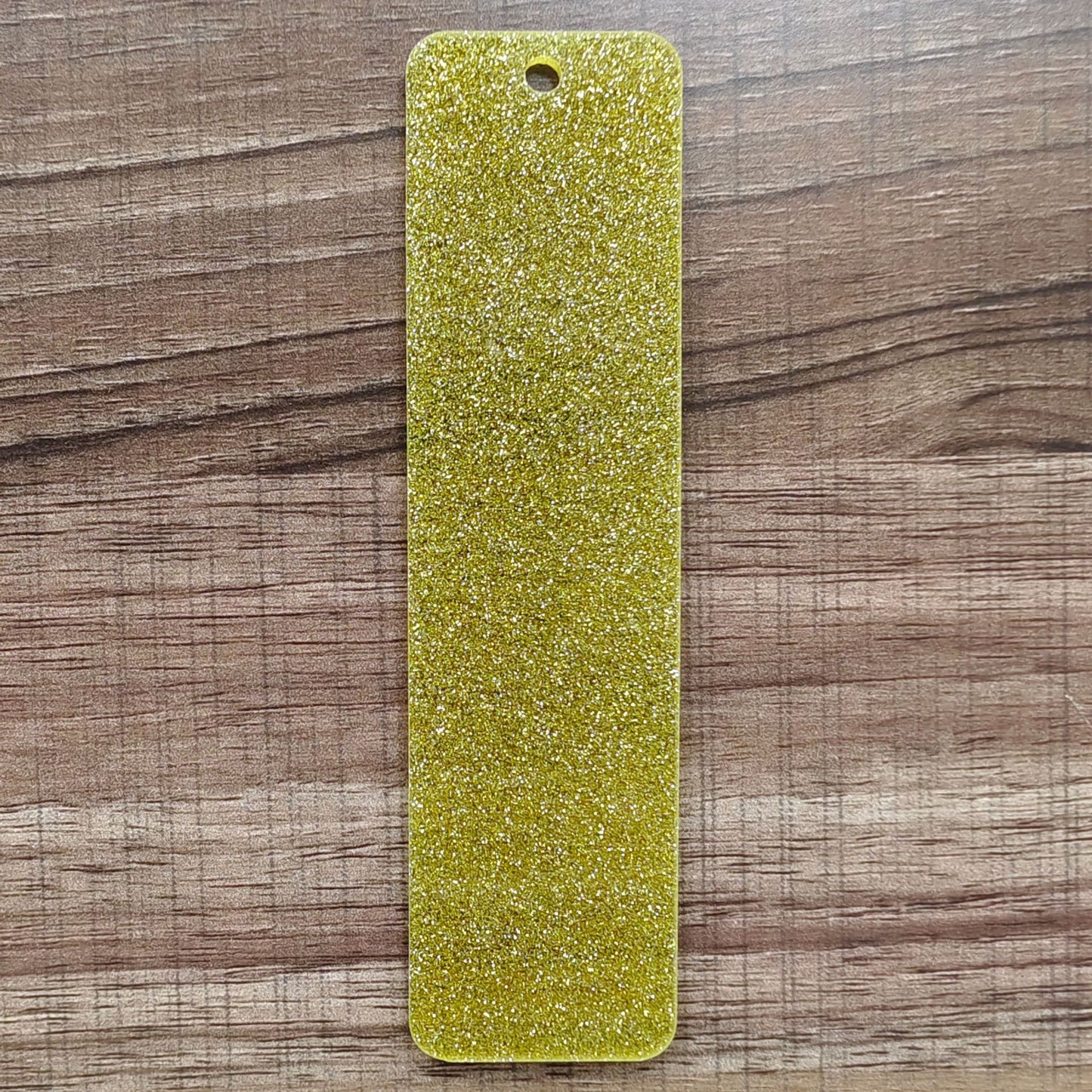 acrylic Loose powder glitter stars bookmark with tassel DIY pendant display identification card card hanging decoration 120mm