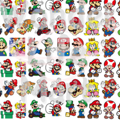 shake tiny acrylic Classic cartoon double through 2cm acrylic sheet DIY cartoon Random Mix