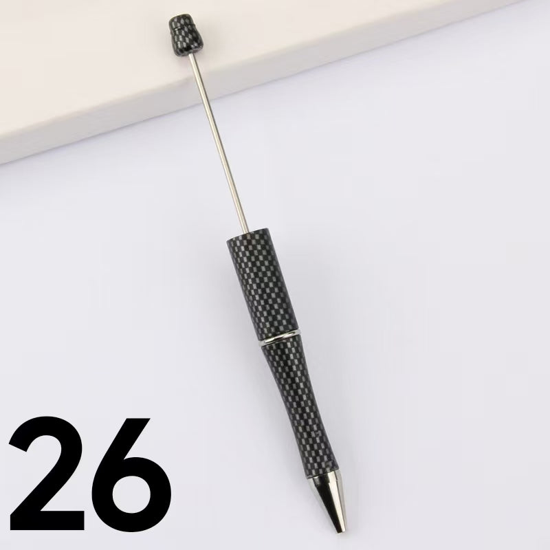 Ballpoint pens with various patterns Beadable pen (1-28)