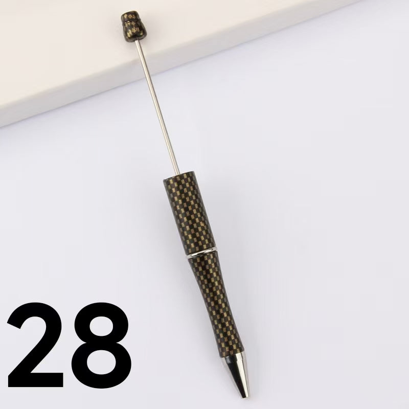 Ballpoint pens with various patterns Beadable pen (1-28)