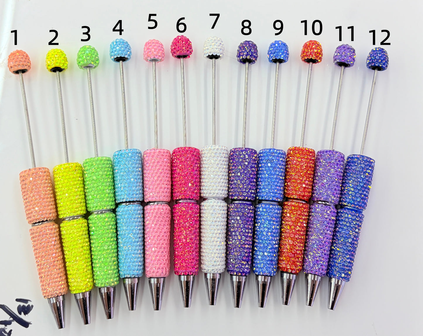 Clay pen Dopamine coloration Neon DIY Bead Pen Random Mix