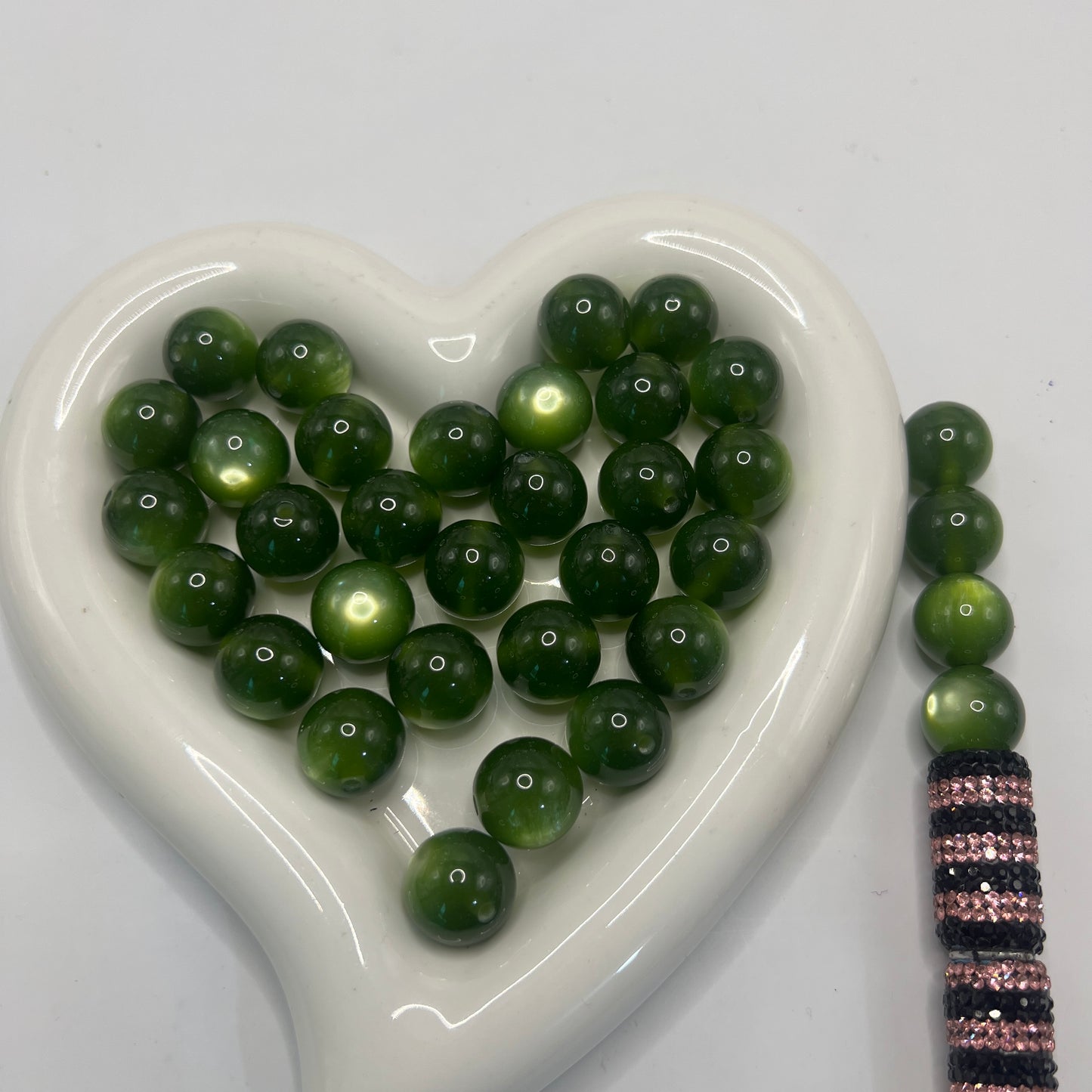 16mm cat eye beads cat eye acrylic beads shiny cat eye random mixed
