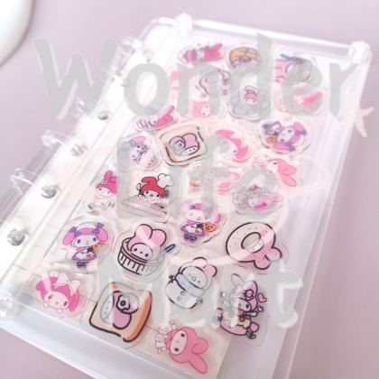 Sanri Series notebook diy ledger A5 A7 Shake Notebook cartoon animation notebook