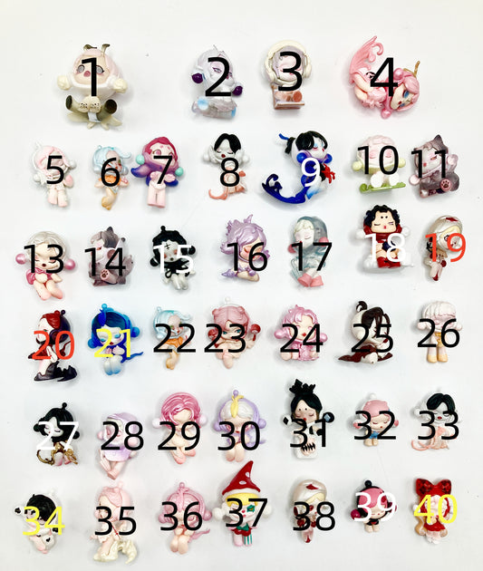 SP Various styles Cute figurine Sitting posture / Standing posture Formal dress Comical Pen Toppers