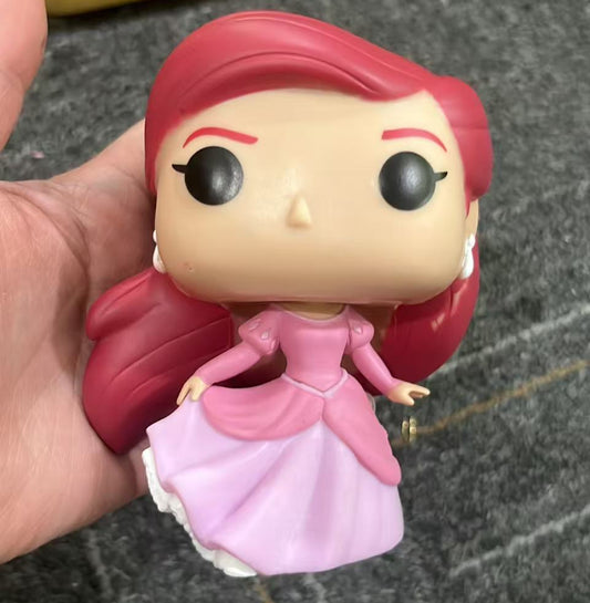 POP figurine Isabella Bell Cinderella Ariel Merida Movie model figurine