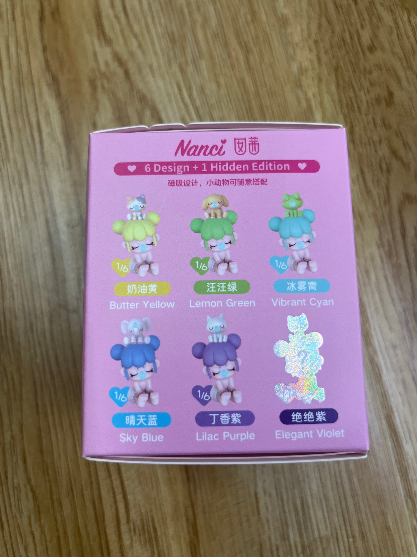 Rolife Genuine Baby Nanci sitting Blind box gift box Figurine, gift, ornament and girl baby Nancy Pen Toppers