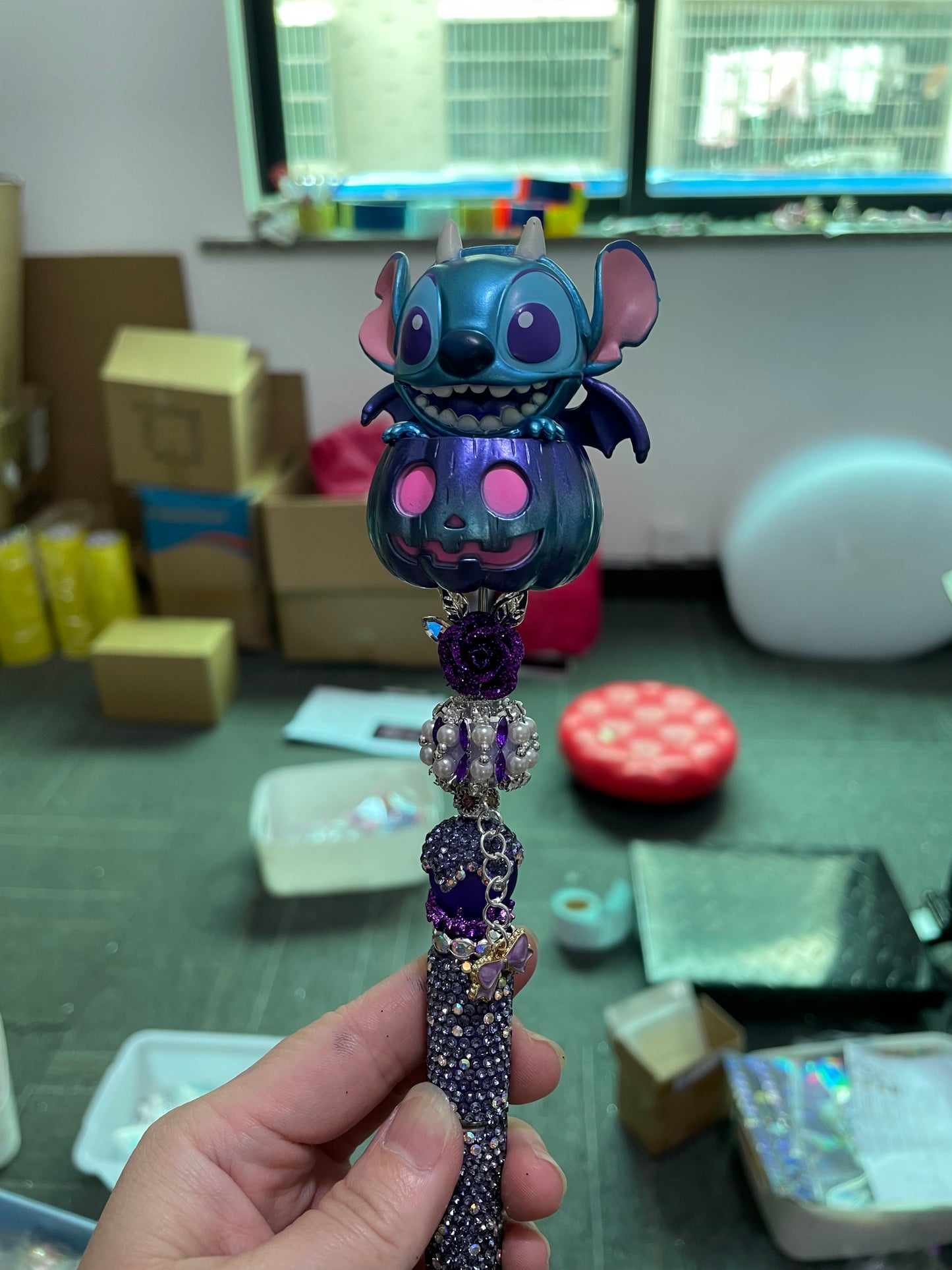 fancy bead matte cat eye drip bead colored ,diy pens diy bead