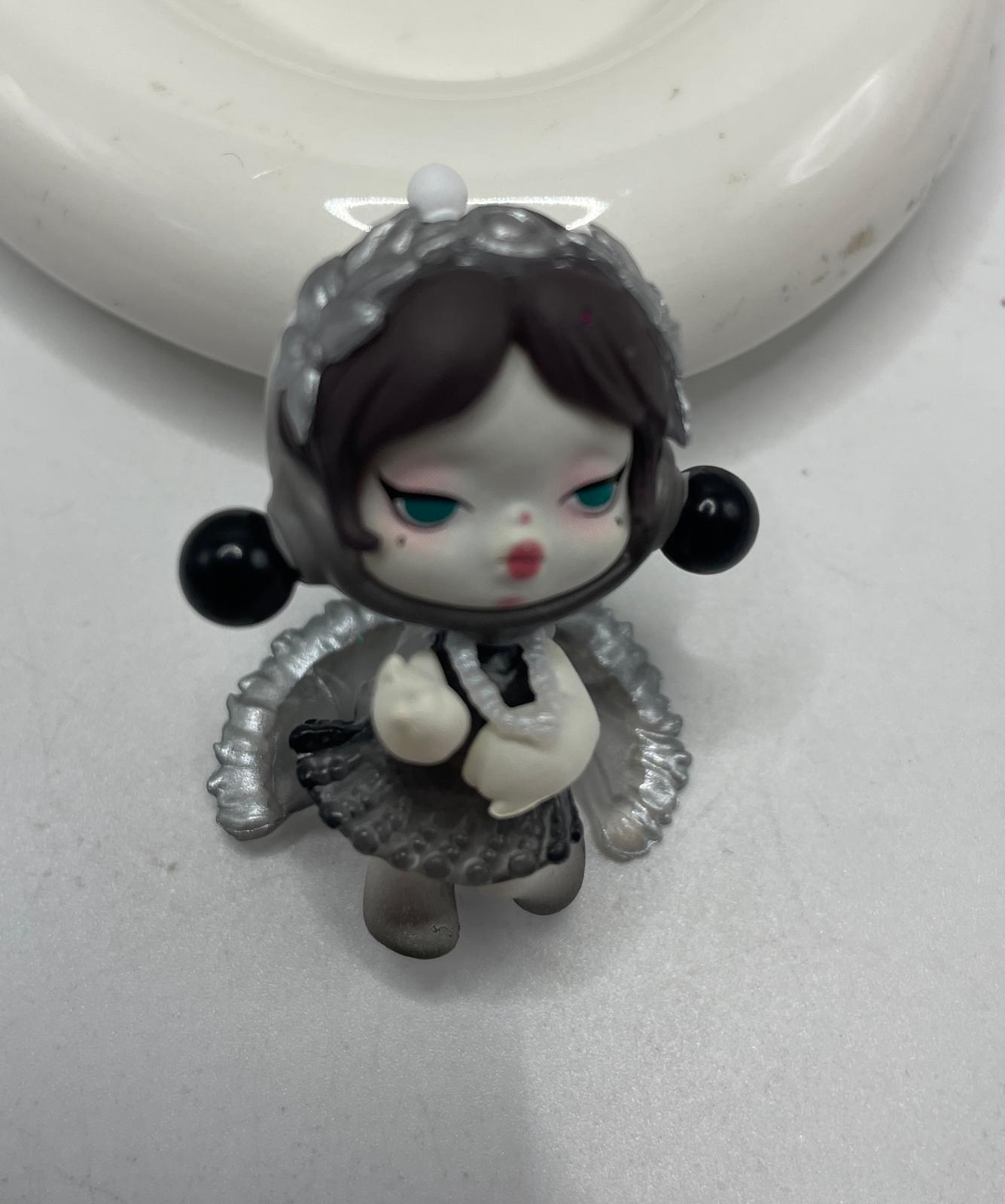 new arrival sp skull panda doll pen topper charcter figure