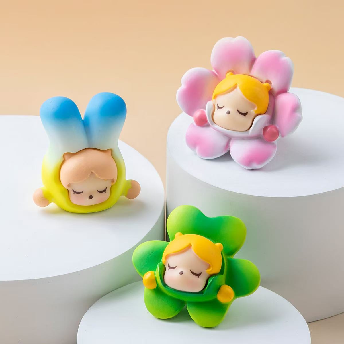 Cute flower angel bubble fairy sp topper figure charter