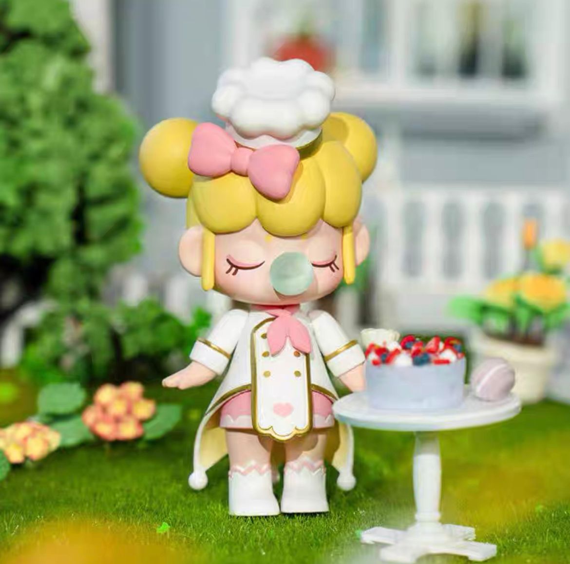 Rolife Genuine naci tea time Blind box gift box Figurine, gift,nancy Pen Toppers-no hiding one only basis piece
