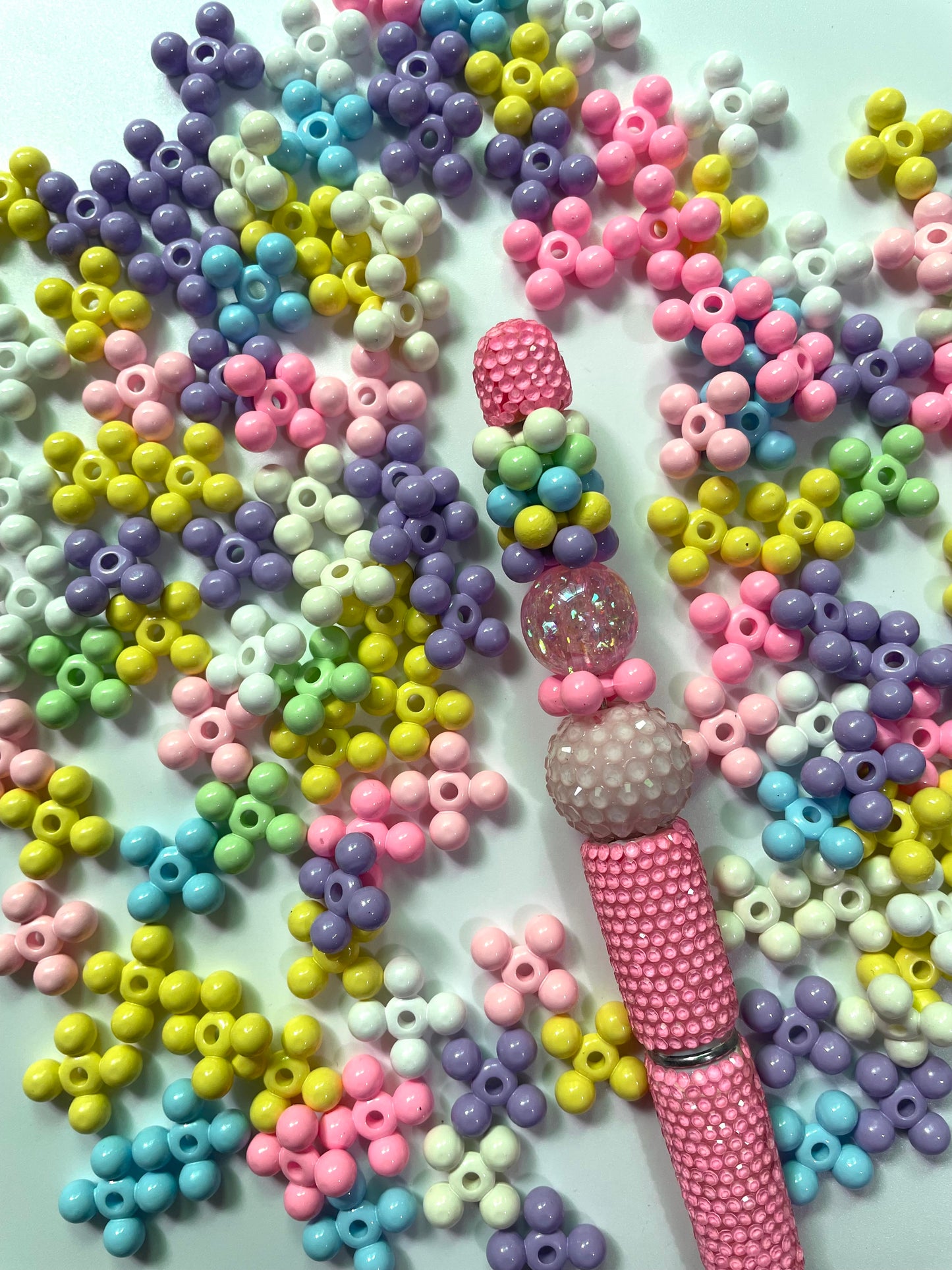 Acrylic Spacers Pearl bubbles Spacers Pearl bubbles 14mm