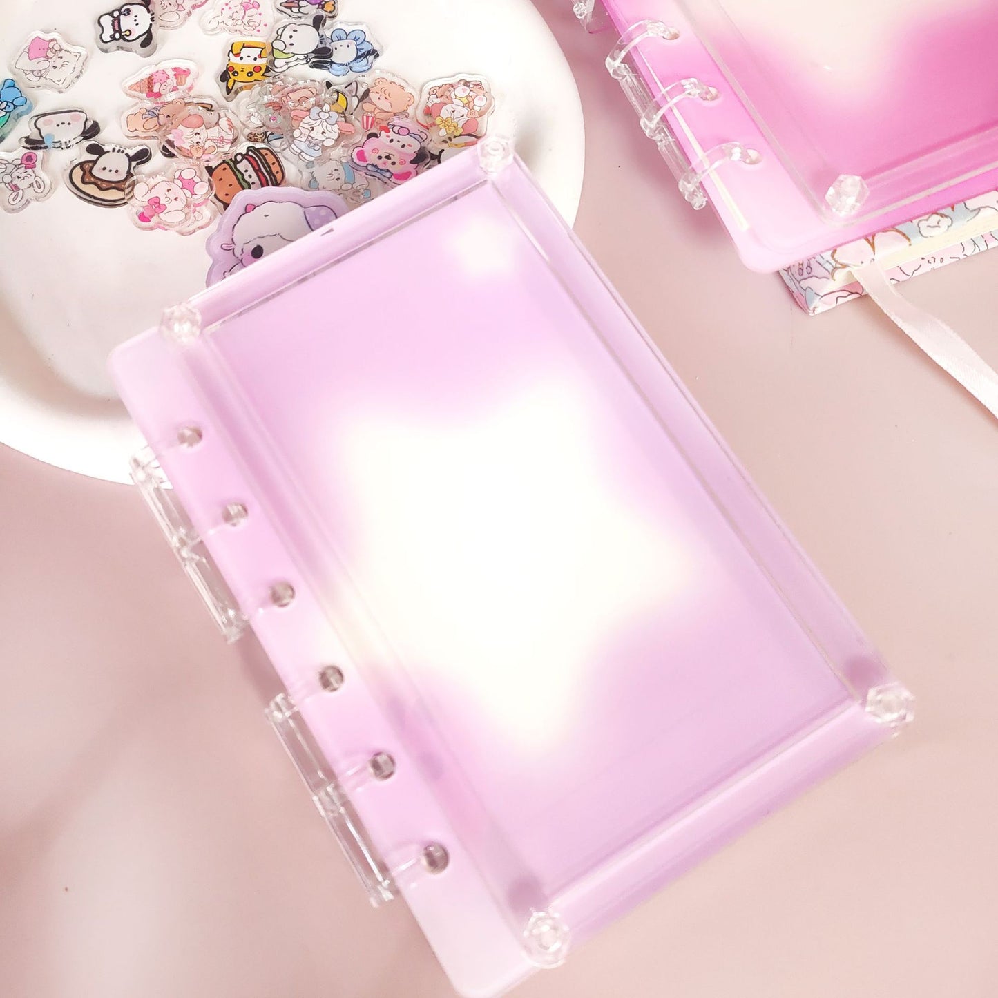 Sanri Series notebook diy ledger A5 A7 Shake Notebook cartoon animation notebook