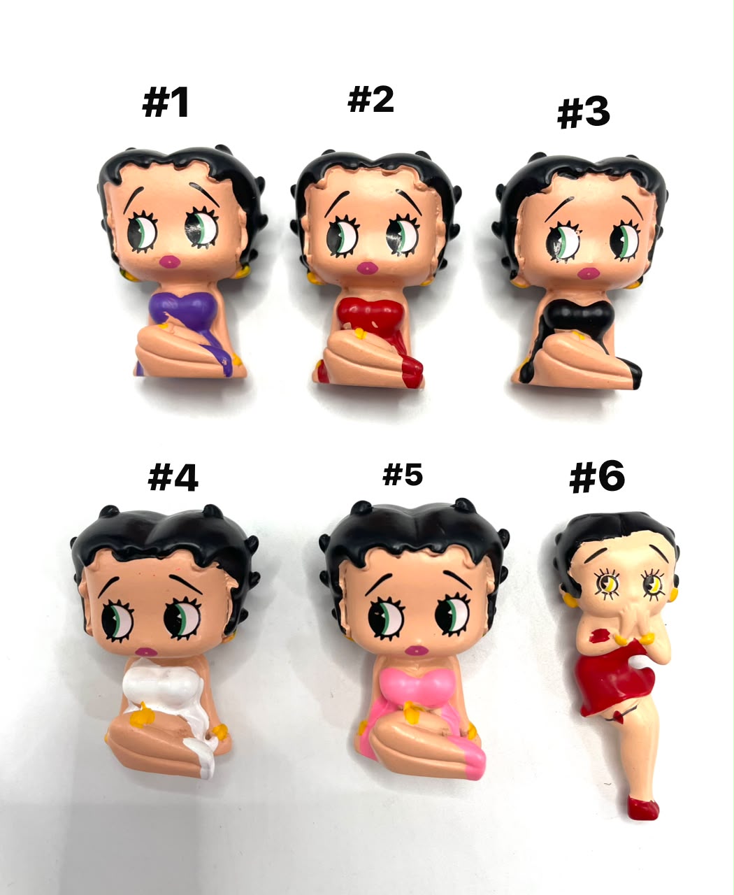 diy topper or charm Betty boop figure character