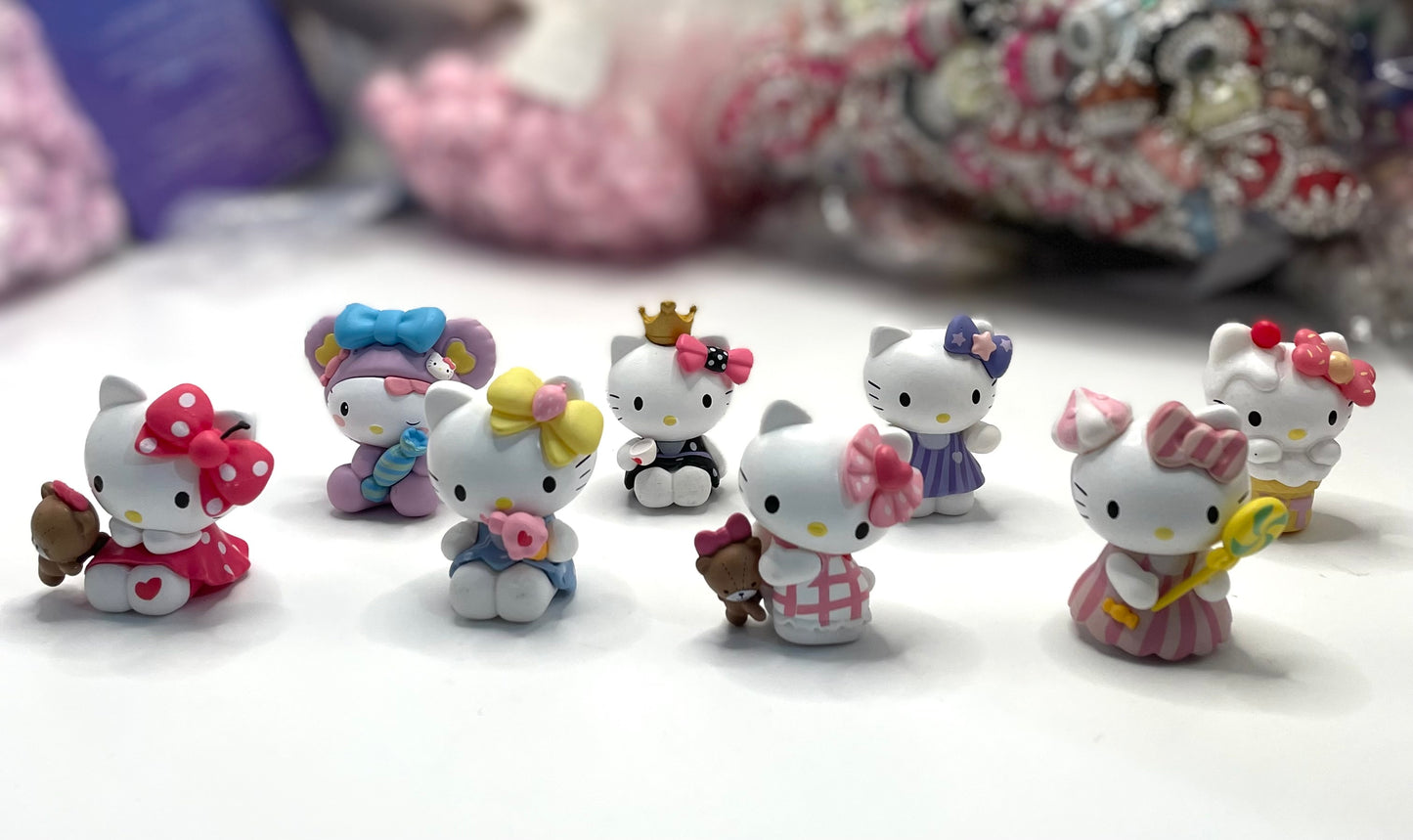 Pen topper character figure HK Sanri diy charm diy beads diy topper kt hello