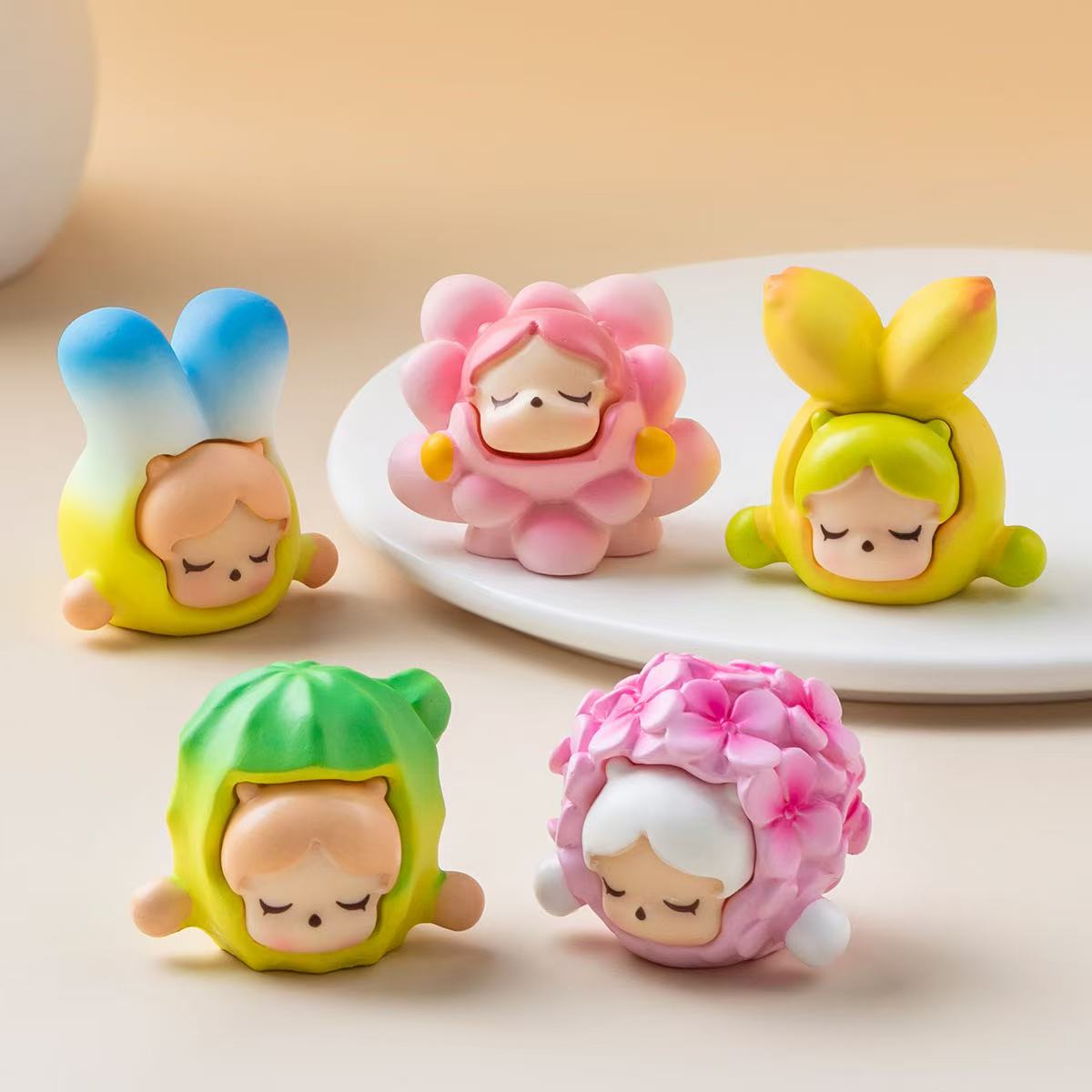 Cute flower angel bubble fairy sp topper figure charter