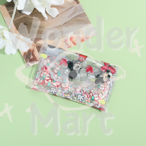 Mobile phone chain bag Card case Stationery bag The Sanro series Transparent PVC bag Random Mix 117mm