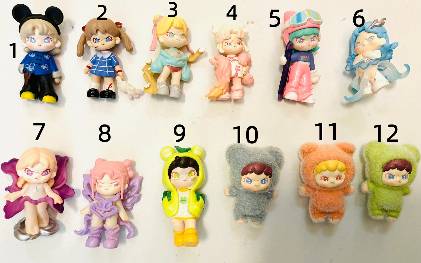 diy pen topper Zorra figure character Random Mix
