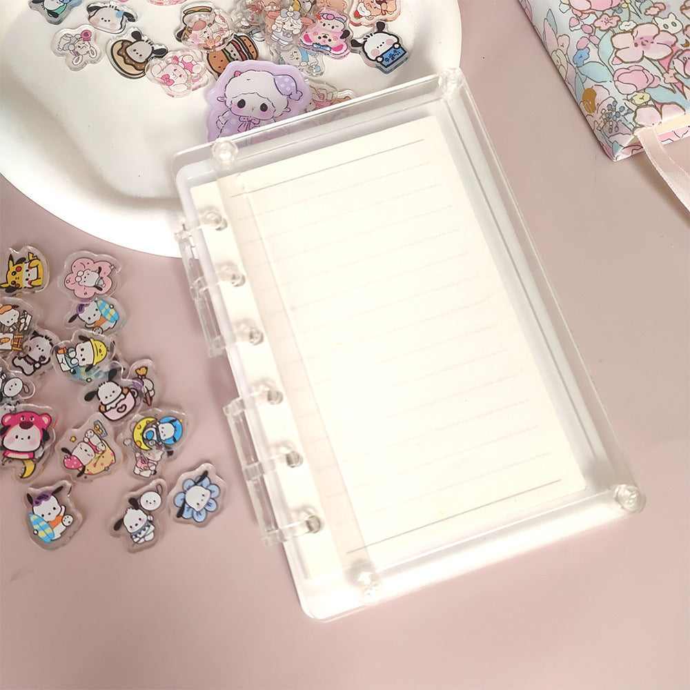 Sanri Series notebook diy ledger A5 A7 Shake Notebook cartoon animation notebook