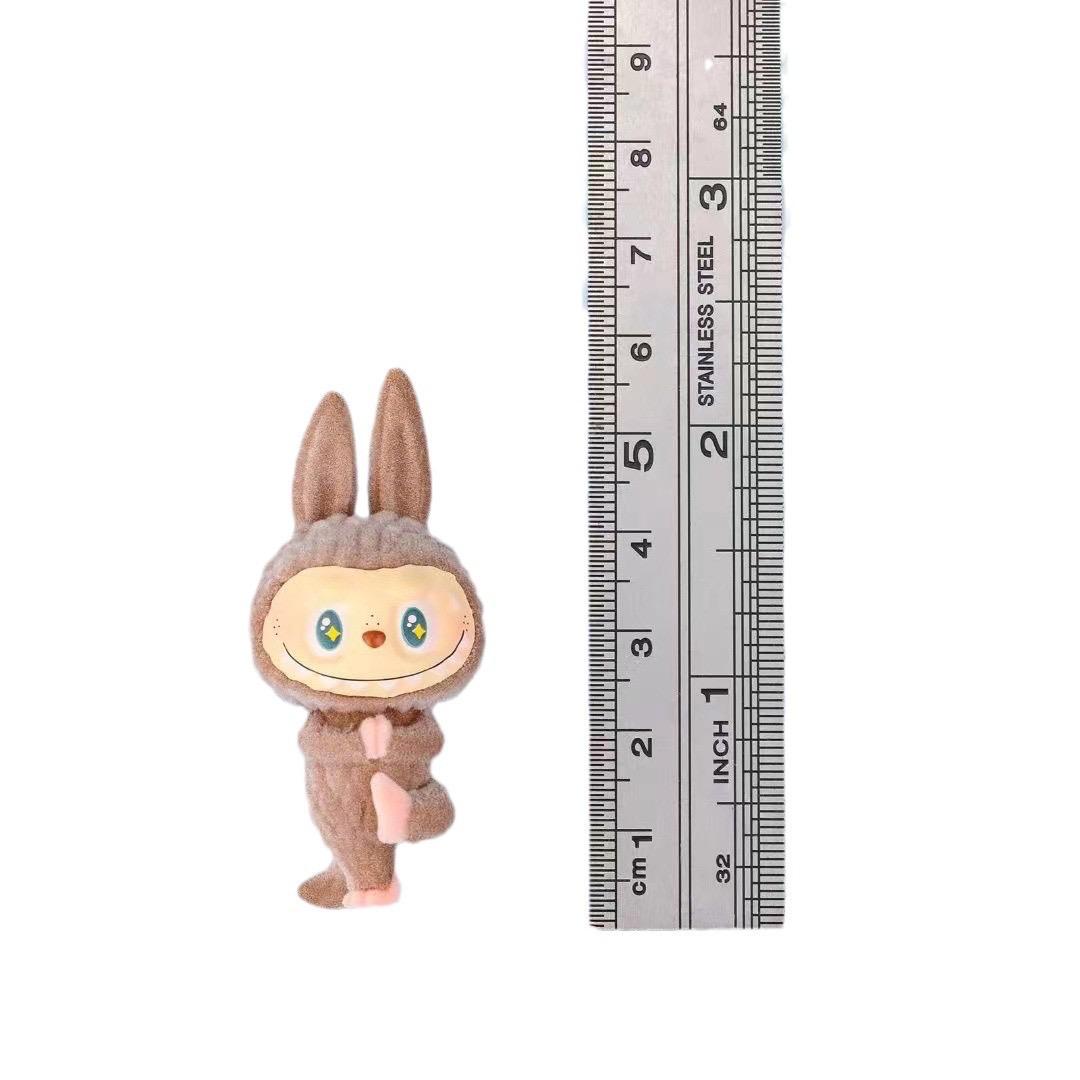 yoga labubu Cute mini doll noctilucent Pen Toppers