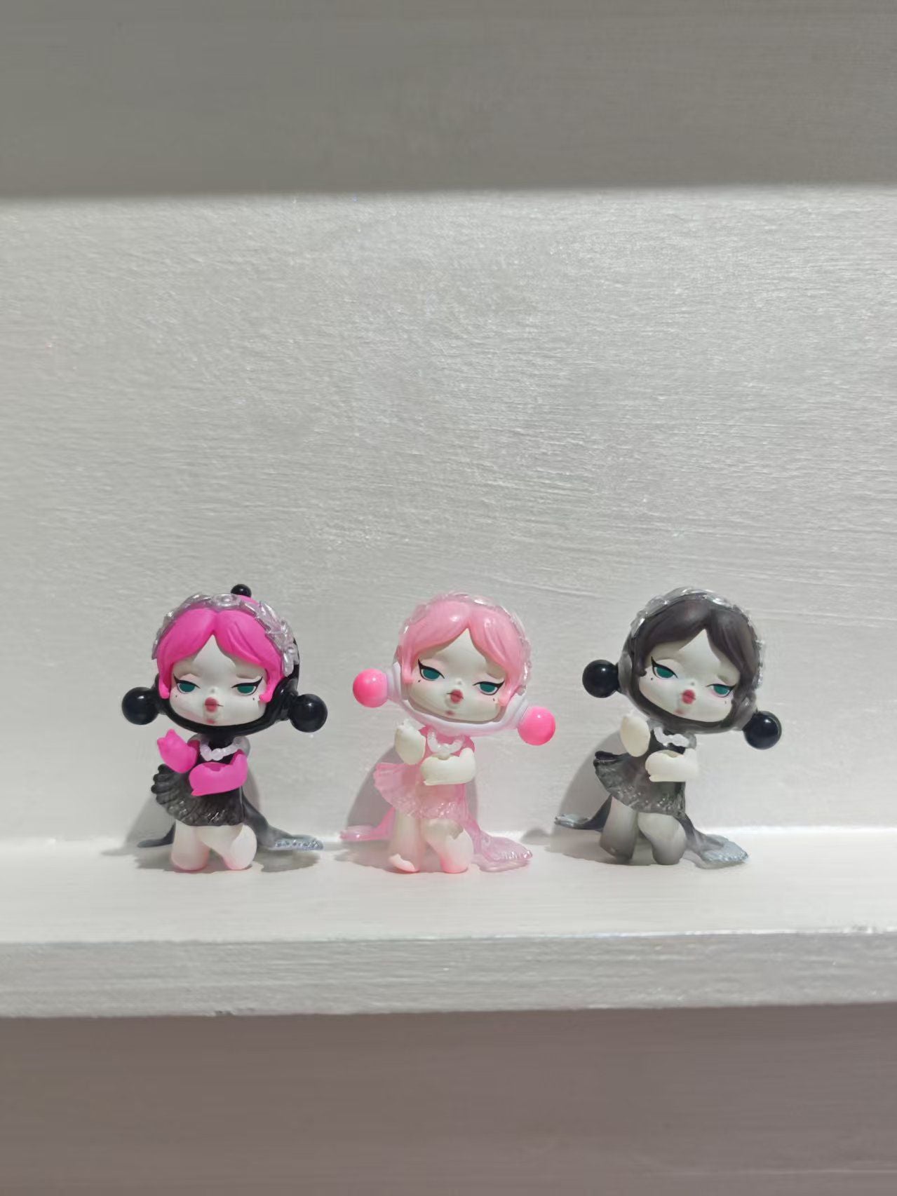 new arrival sp skull panda doll pen topper charcter figure